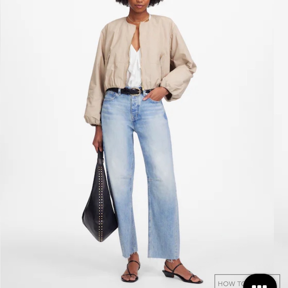 Madewell The Darted Barrel Women Jeans